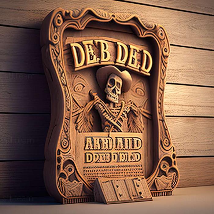 3D модель Гра Desperados Wanted Dead or Alive (STL)